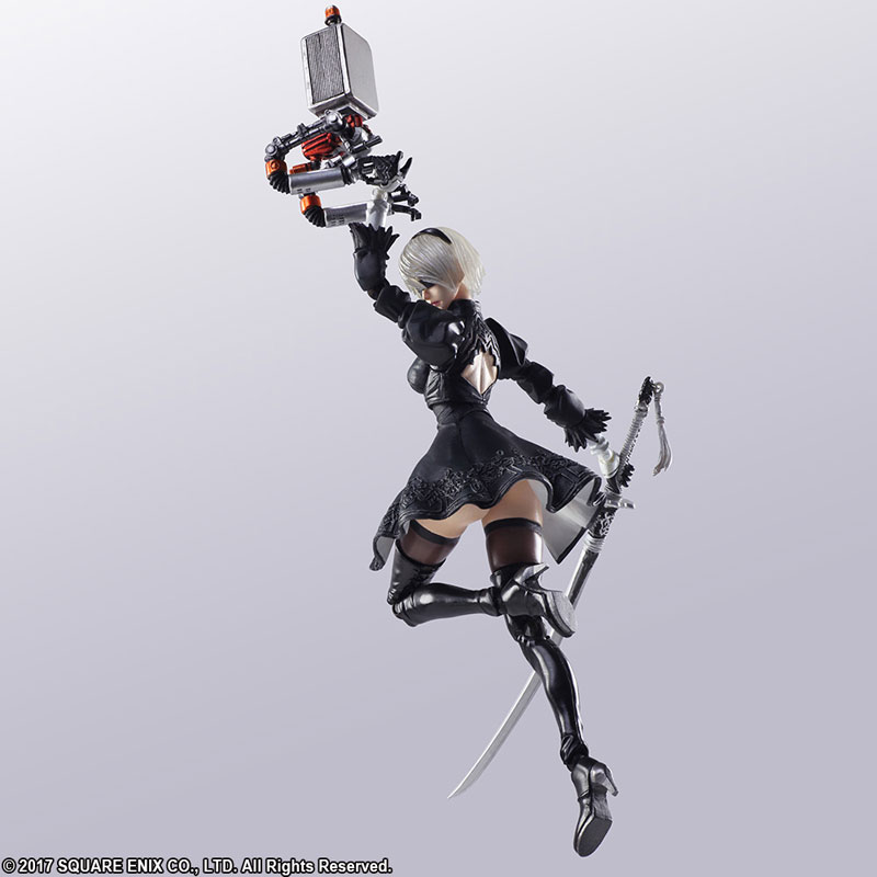 NieR Automata 2B & Machine Lifeform Figure 8