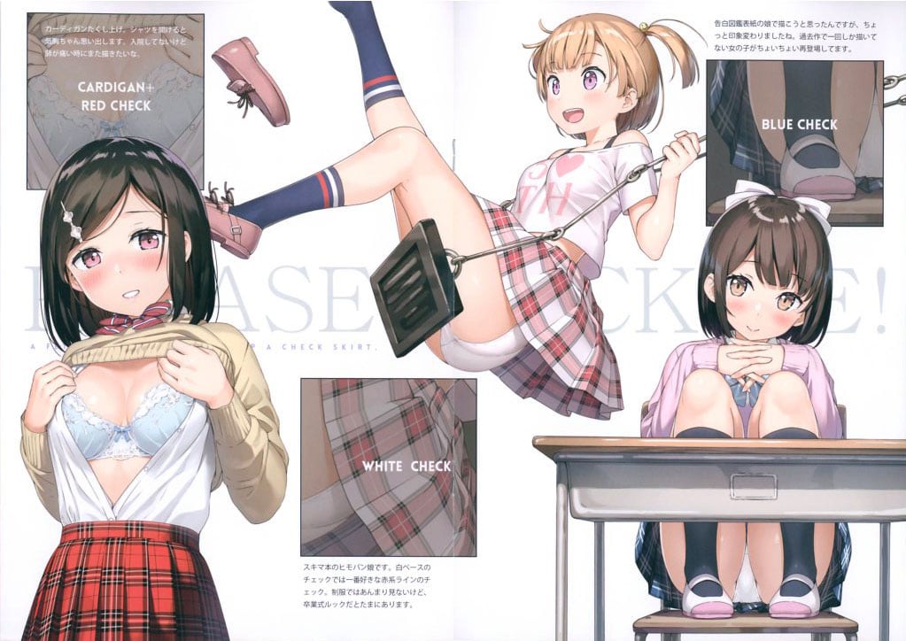 Please Check Me Mite Mite Check Art Book By Kantoku 0006