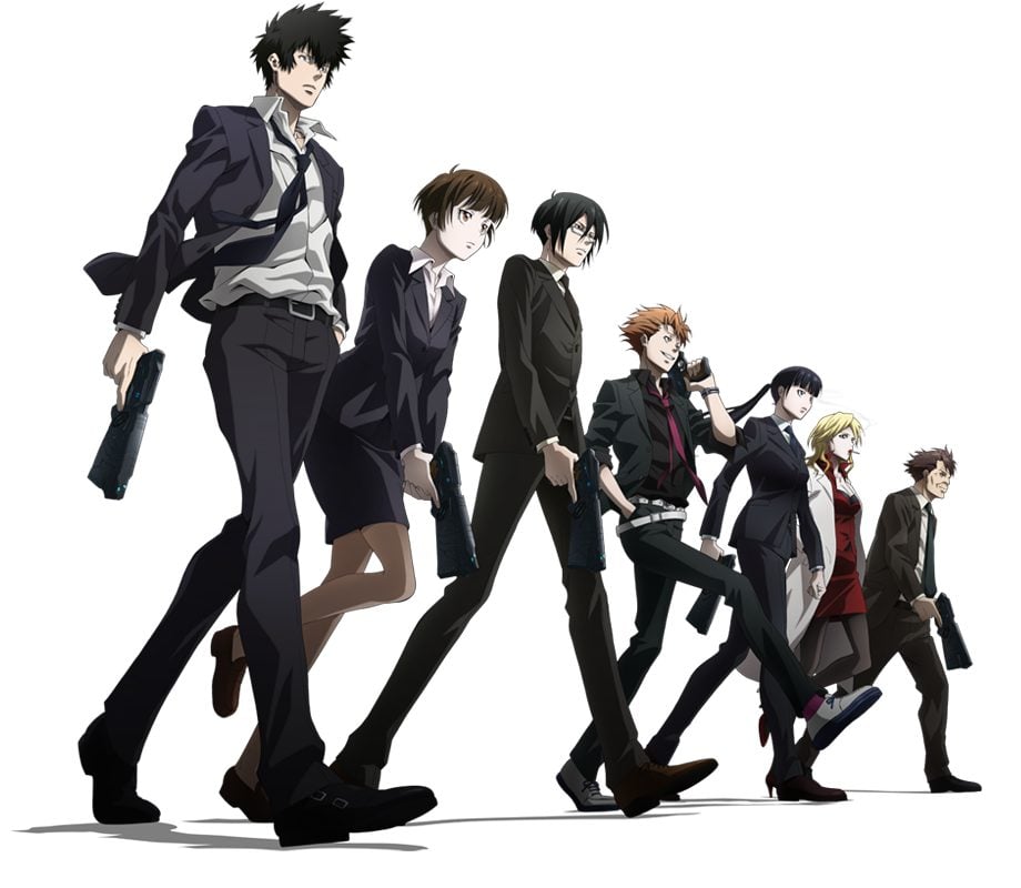 Psycho Pass Anime Visual