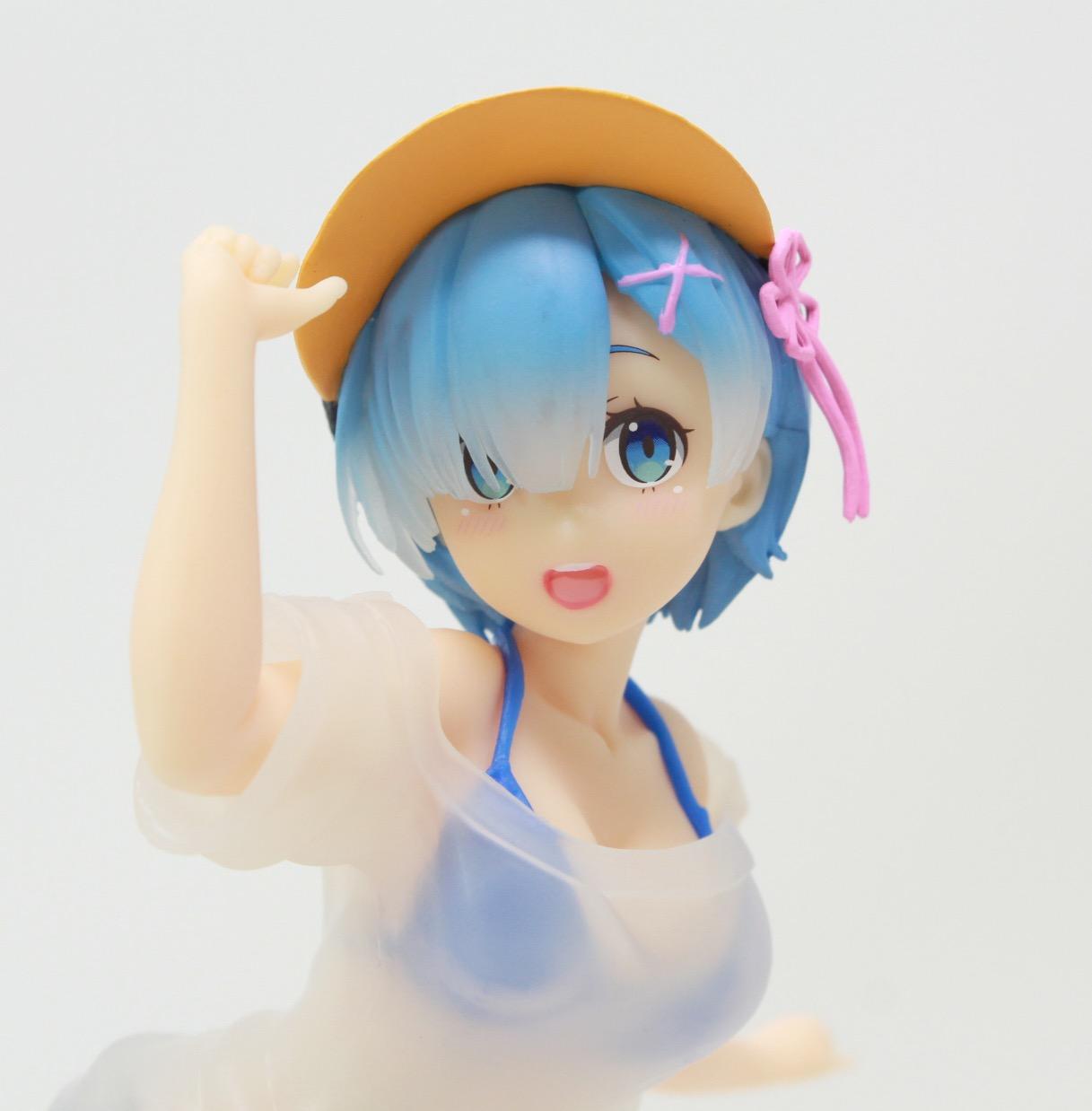 Re Zero Rem Semi Transparent Shirt Beach Figure 3