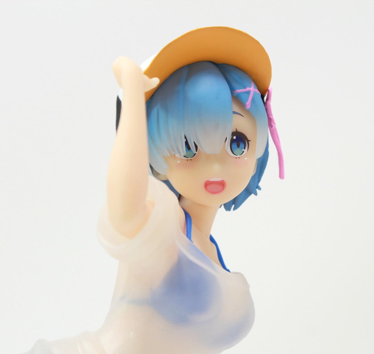 Re Zero Rem Semi Transparent Shirt Beach Figure 5