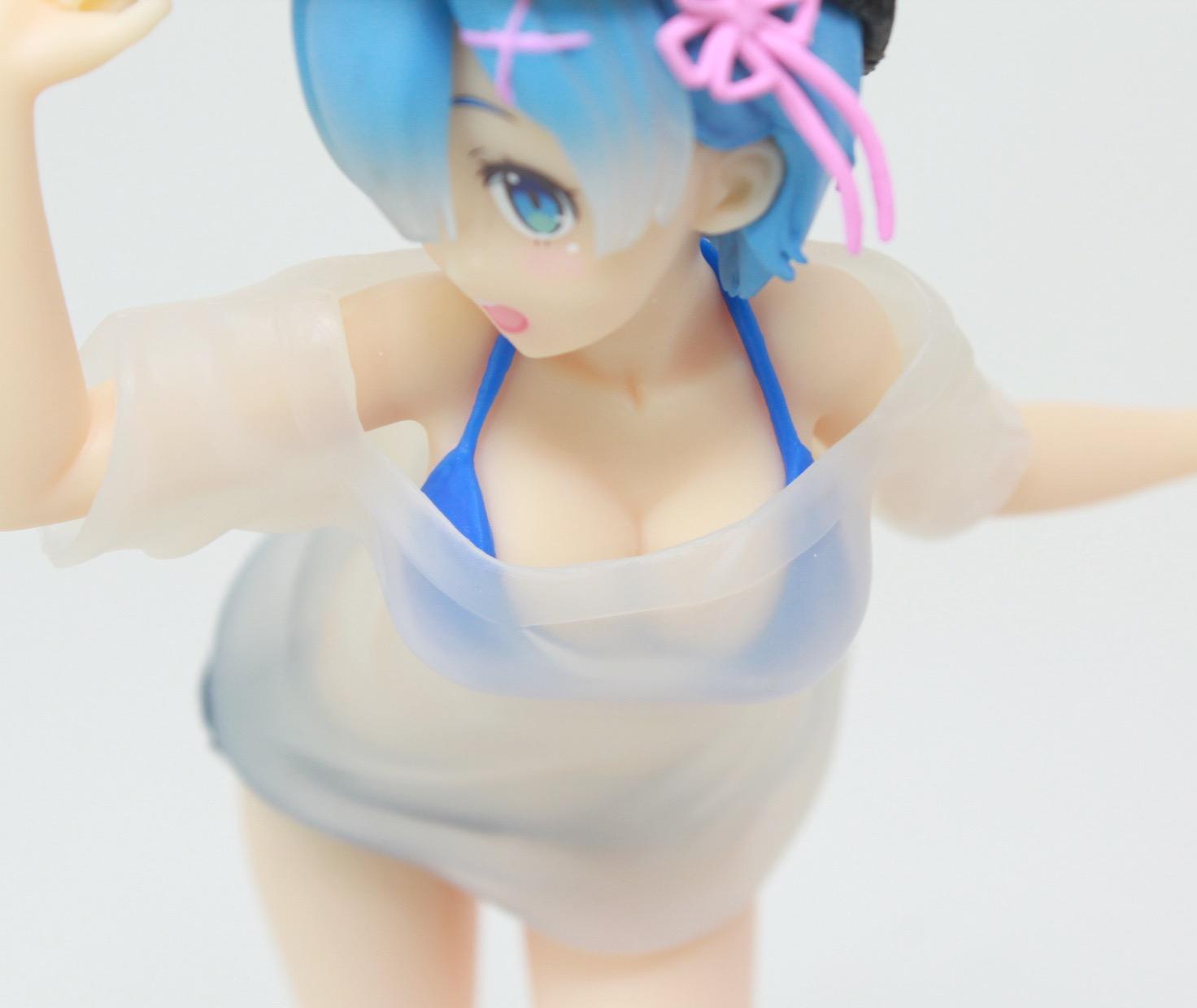 Re Zero Rem Semi Transparent Shirt Beach Figure 7