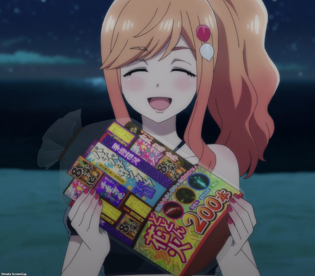 Tejina Senpai Episode 10 Saki Chan Has Fireworks