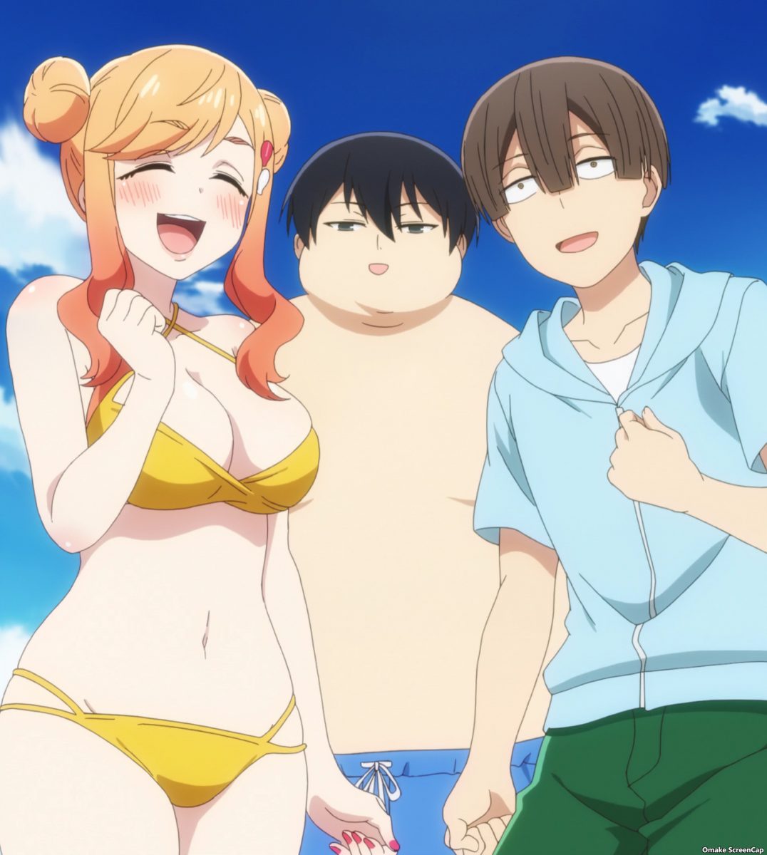 Tejina Senpai Episode 10 Saki Chan And Boys At The Beach
