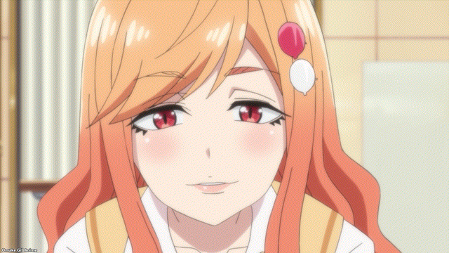 Tejina Senpai Episode 11 Saki Chan Comes In For Kiss