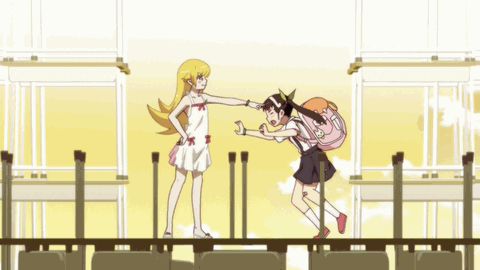 Bakemonogatari Looping Gif