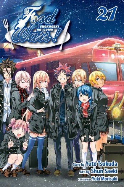 Food Wars Manga Art
