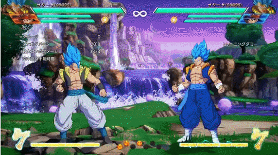 Gogeta God Punisher Stardust Breaker Dbfz