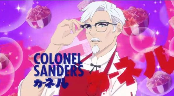 Kfc Dating Sim Colonel Sanders 01