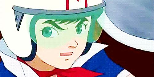 Speed Racer Speaking Gif