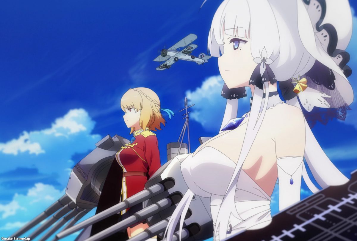 Azur Lane Episode 1 Prince Of Wales And Illustrious Gaze
