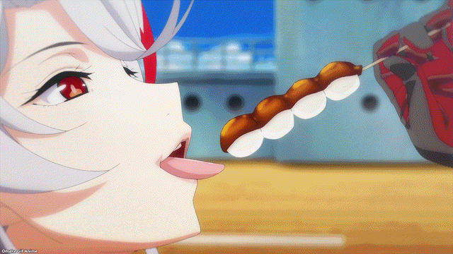 Azur Lane Episode 2 Prinz Eugen Licks Dango Syrup