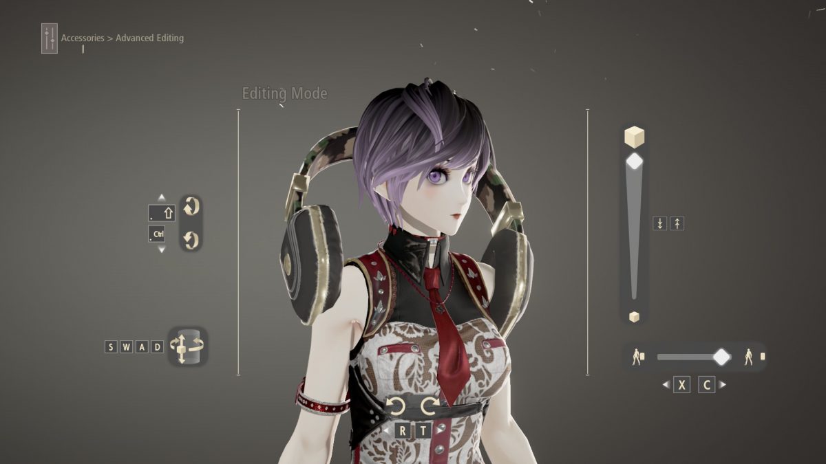 CodeVein Charactercreator Giantheadphones