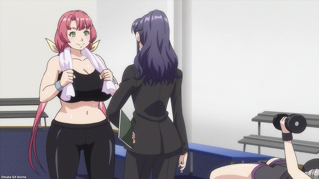 Kandagawa Jet Girls Episode 2 Coach Pinches Kuromaru