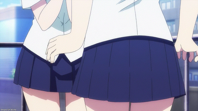 Kandagawa Jet Girls Episode 2 Hina Grabs Rear End