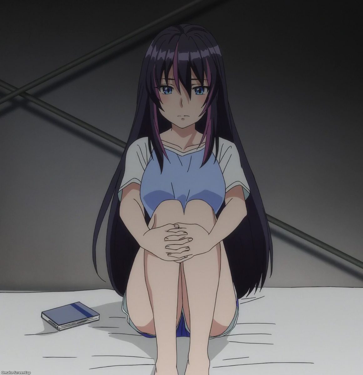 Kandagawa Jet Girls Episode 2 Misa Sits In Bed