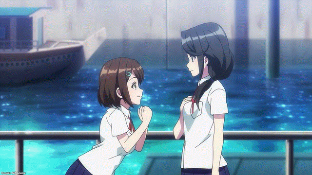 Kandagawa Jet Girls Episode 2 Rin Hugs Hina