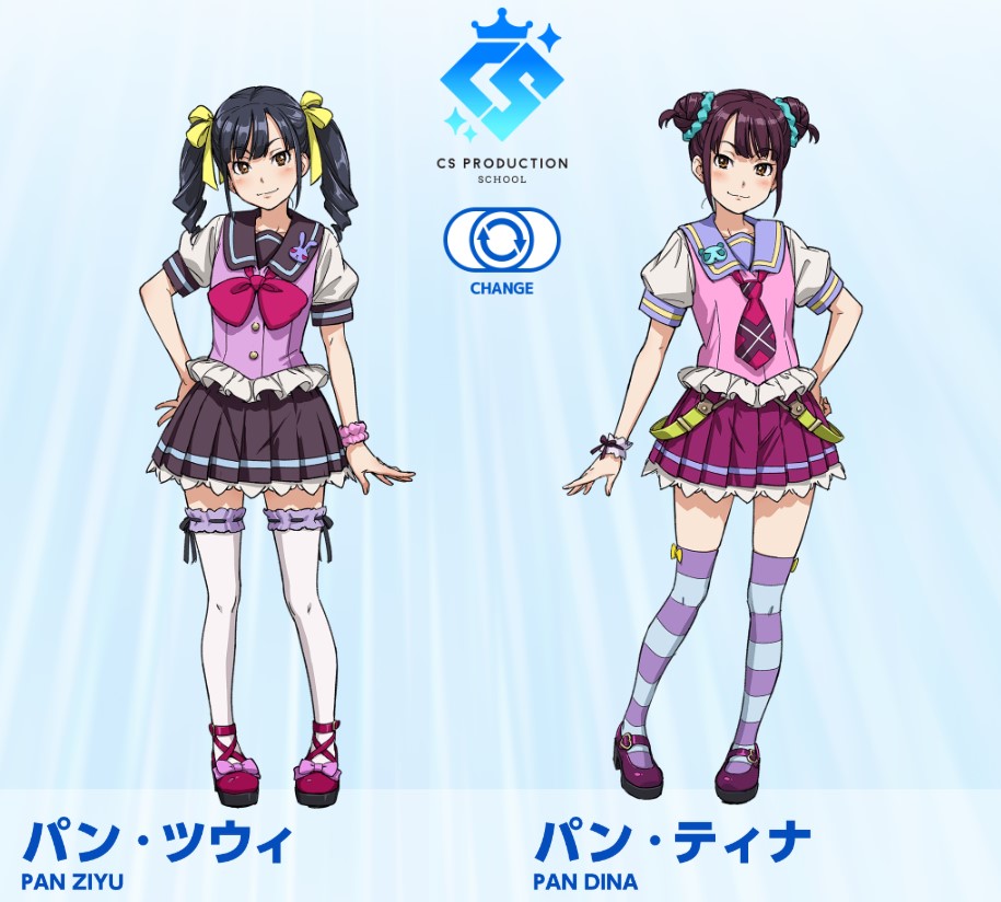 Kandagawa Jet Girls Episode 4 Pan Tsuwi, Pan Dina