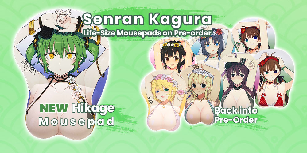 Hikage Oppai Mousepad