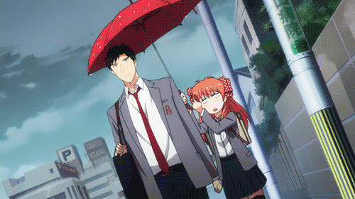 Montly Girls Nozaki Kun in the train