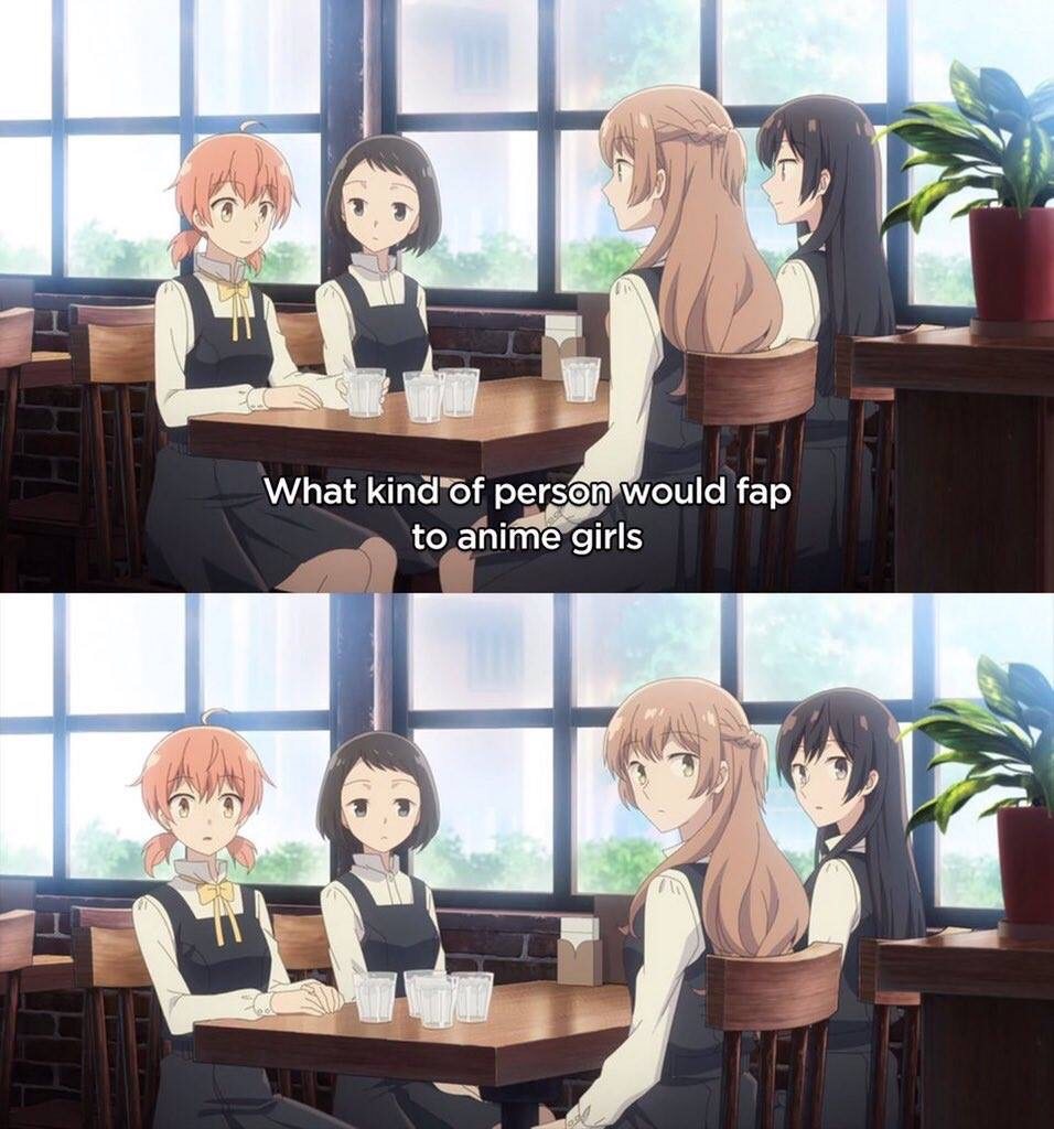 What Kind Of Person Would Fap To Anime Girls