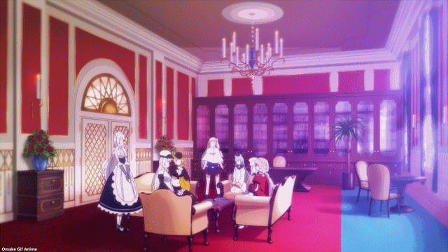 Azur Lane Episode 6 Discussing Black Mental Cube