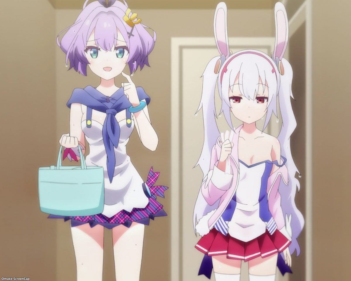 Azur Lane Episode 6 Javelin Laffey Drenched