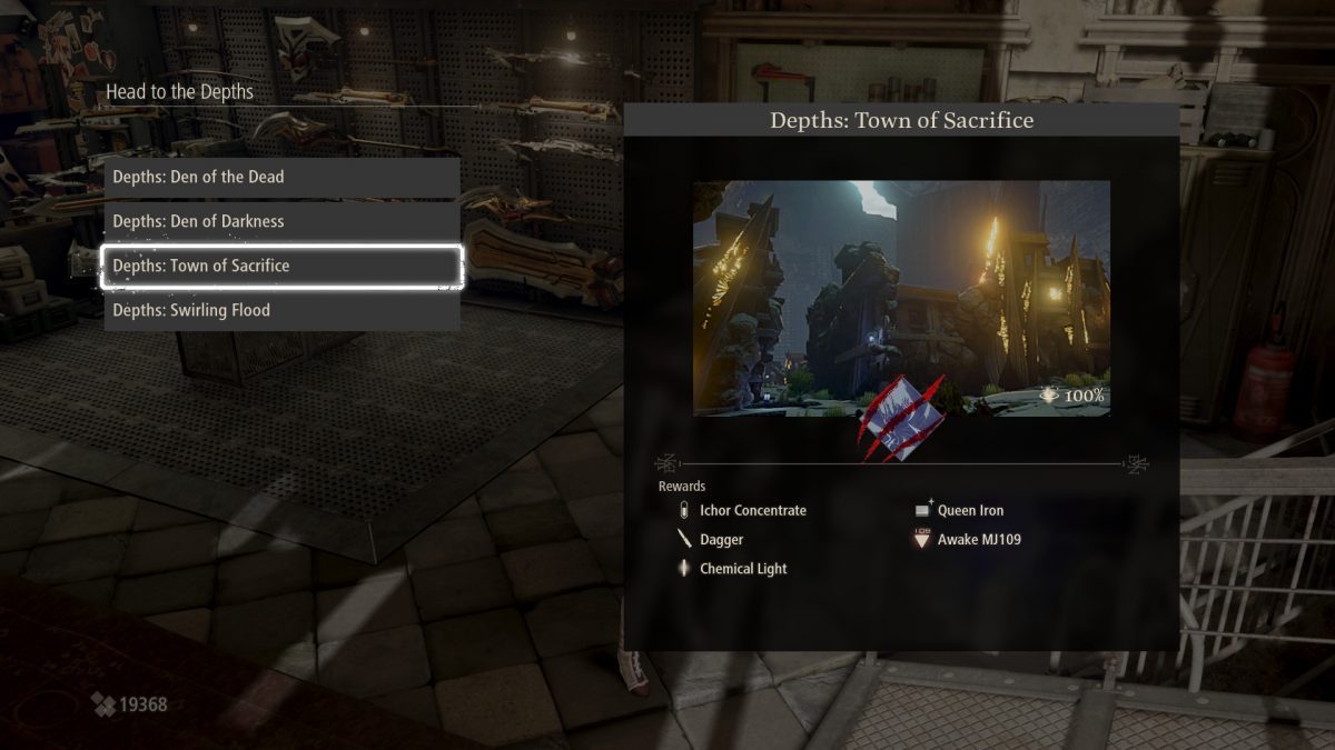 CodeVein Depthsmap