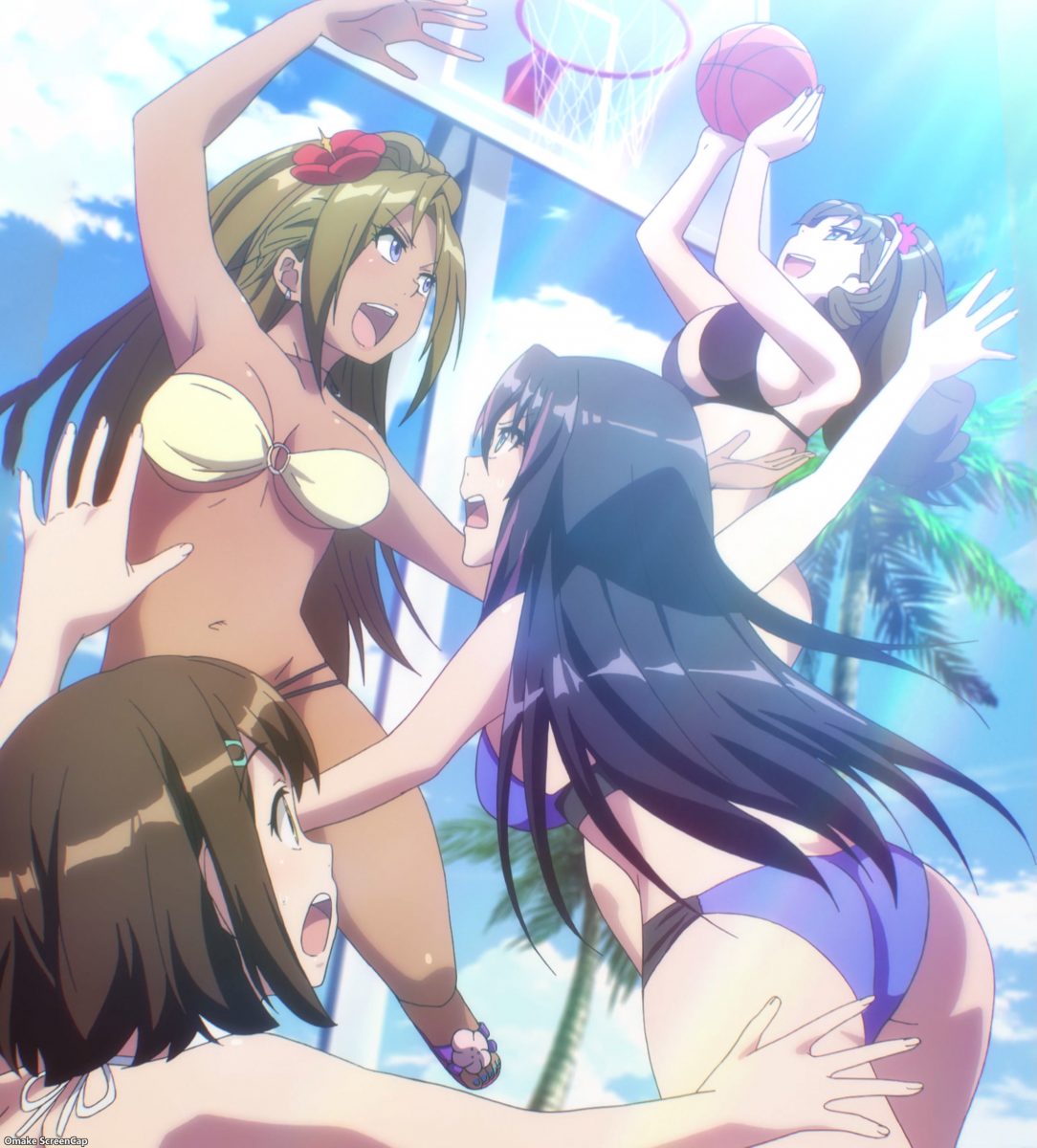 Kandagawa Jet Girls Episode 6 Bikini Girls Play Basketball