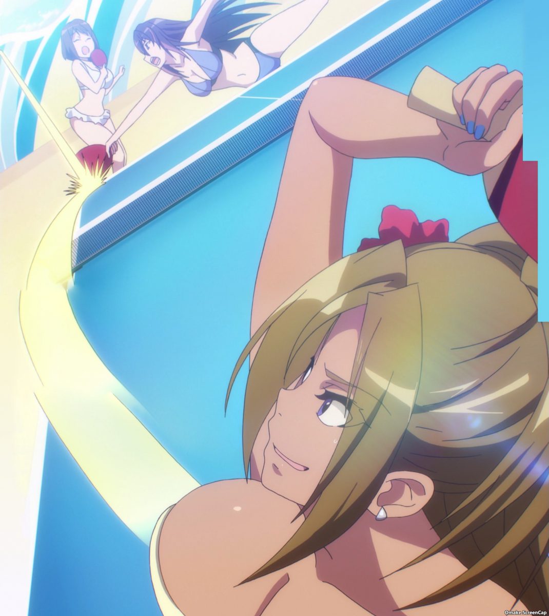 Kandagawa Jet Girls Episode 6 Manatsu Backhand Smash