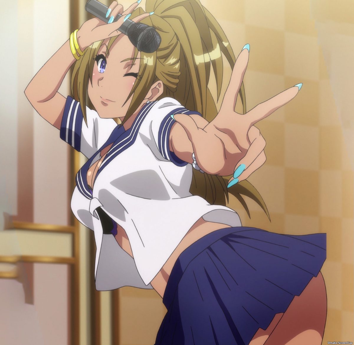 Kandagawa Jet Girls Episode 6 Manatsu Sings Karaoke