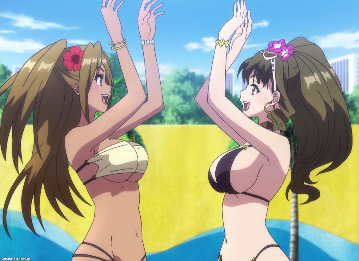 Kandagawa Jet Girls Episode 6 Manatsu Yuzu Celebrate