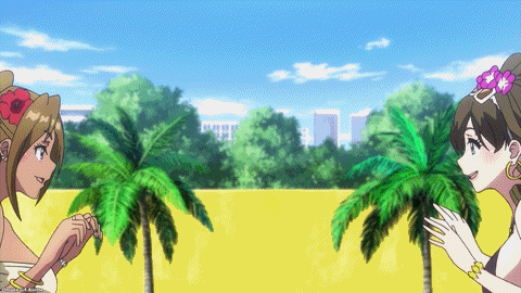 Kandagawa Jet Girls Episode 6 Manatsu Yuzu High Five