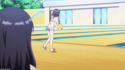 Kandagawa Jet Girls Episode 6 Misa Watches Rin Bowl