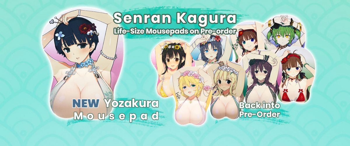 Jlist Wide Yozakura Mousepad