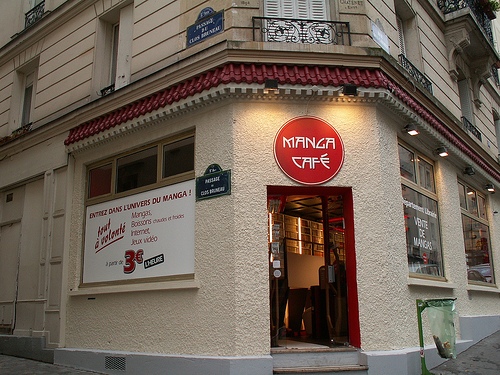 French Otaku Manga Cafe Image