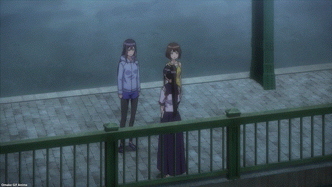 Kandagawa Jet Girls Episode 9 Fuka Starts To Climb Over