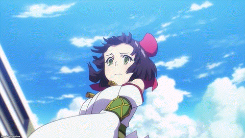 Kandagawa Jet Girls Episode 9 Inori Bounces