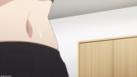 Kandagawa Jet Girls Episode 9 Kaguya Pinches Kuromaru