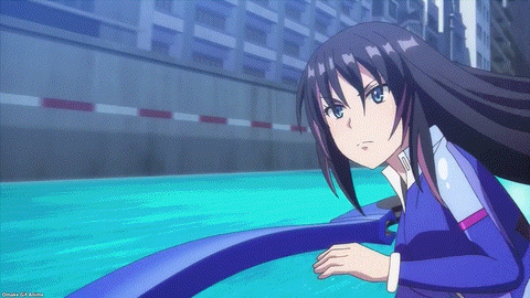 Kandagawa Jet Girls Episode 9 Misa Shoots Off Inori's Top