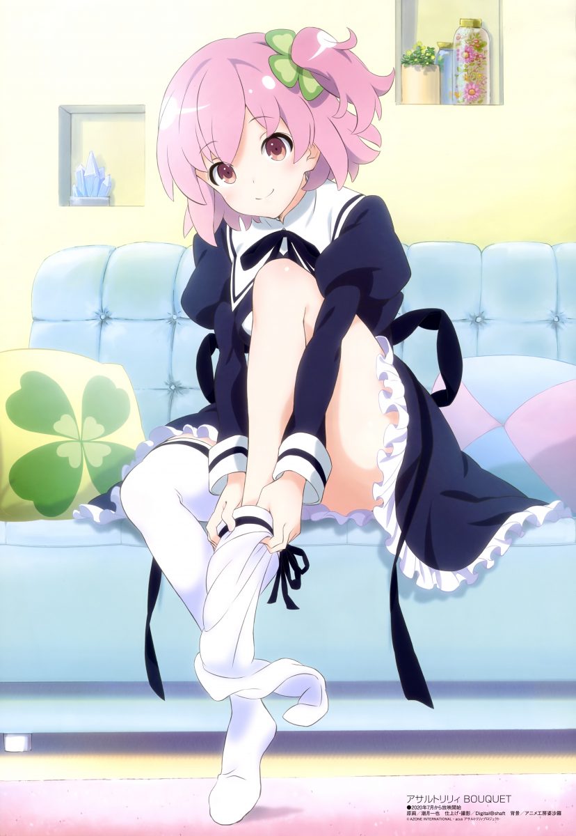 Megami Magazine February 2020 Anime Posters Assault Lily