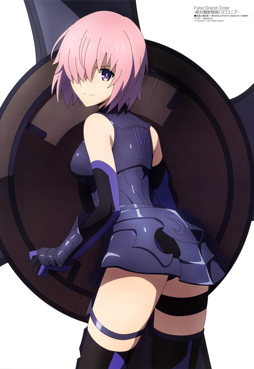 Megami Magazine February 2020 Anime Posters Fate Grand Order Absolute Demonic Front Babylonia