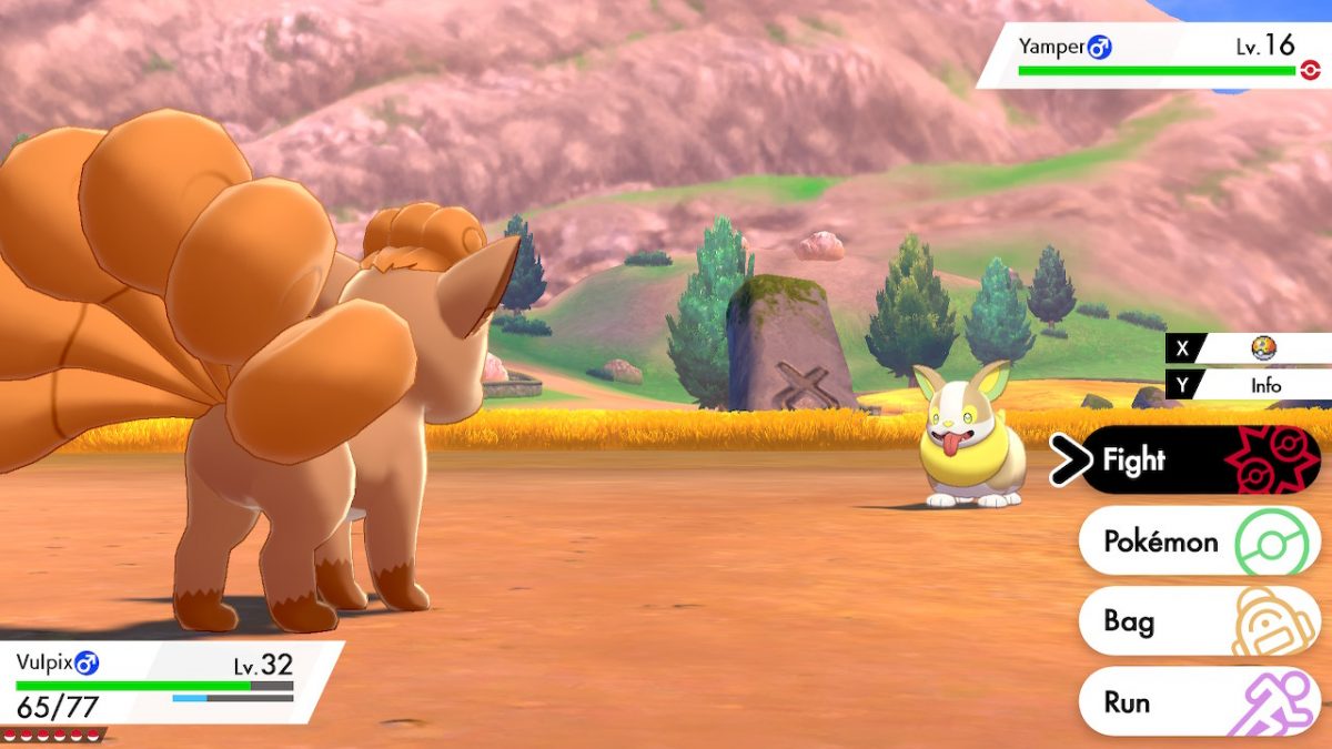 Pokémon Sword BattleUI