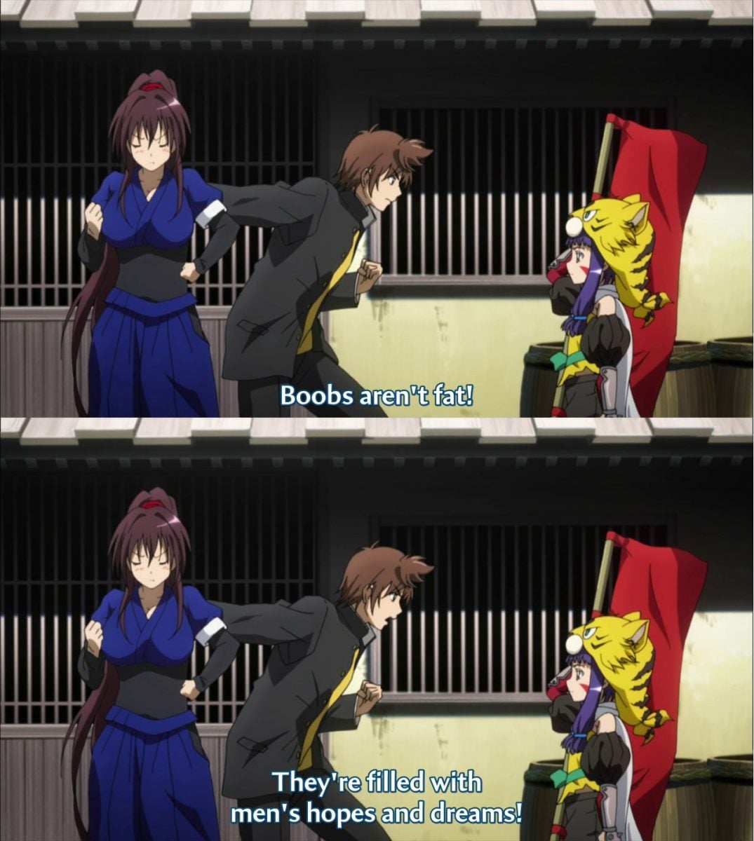 Boobs Aren't Fat anime relationship goals