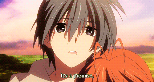 Clannad Promise scene