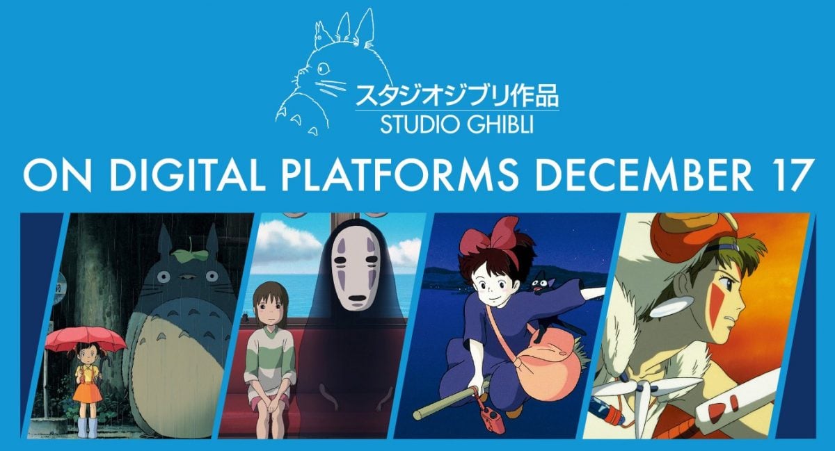 Ghibli Films Available Digitally