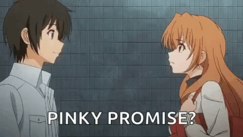 Anime Gestures Pinky Swear