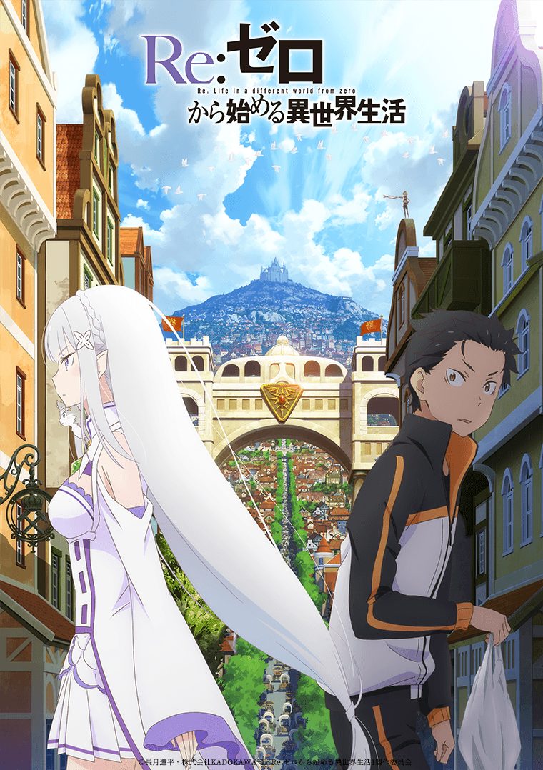 Re Zero Season One Reedit Key Visual