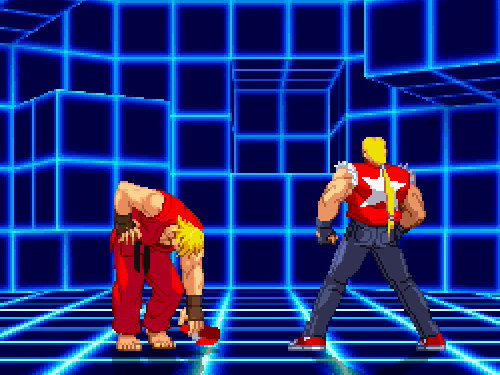 Terry Bogard Ken Masters Cvs2 Intro