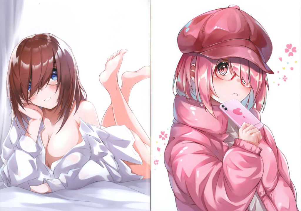 Blindfold Glasses Girl By Circle Sakubou Duet 0005